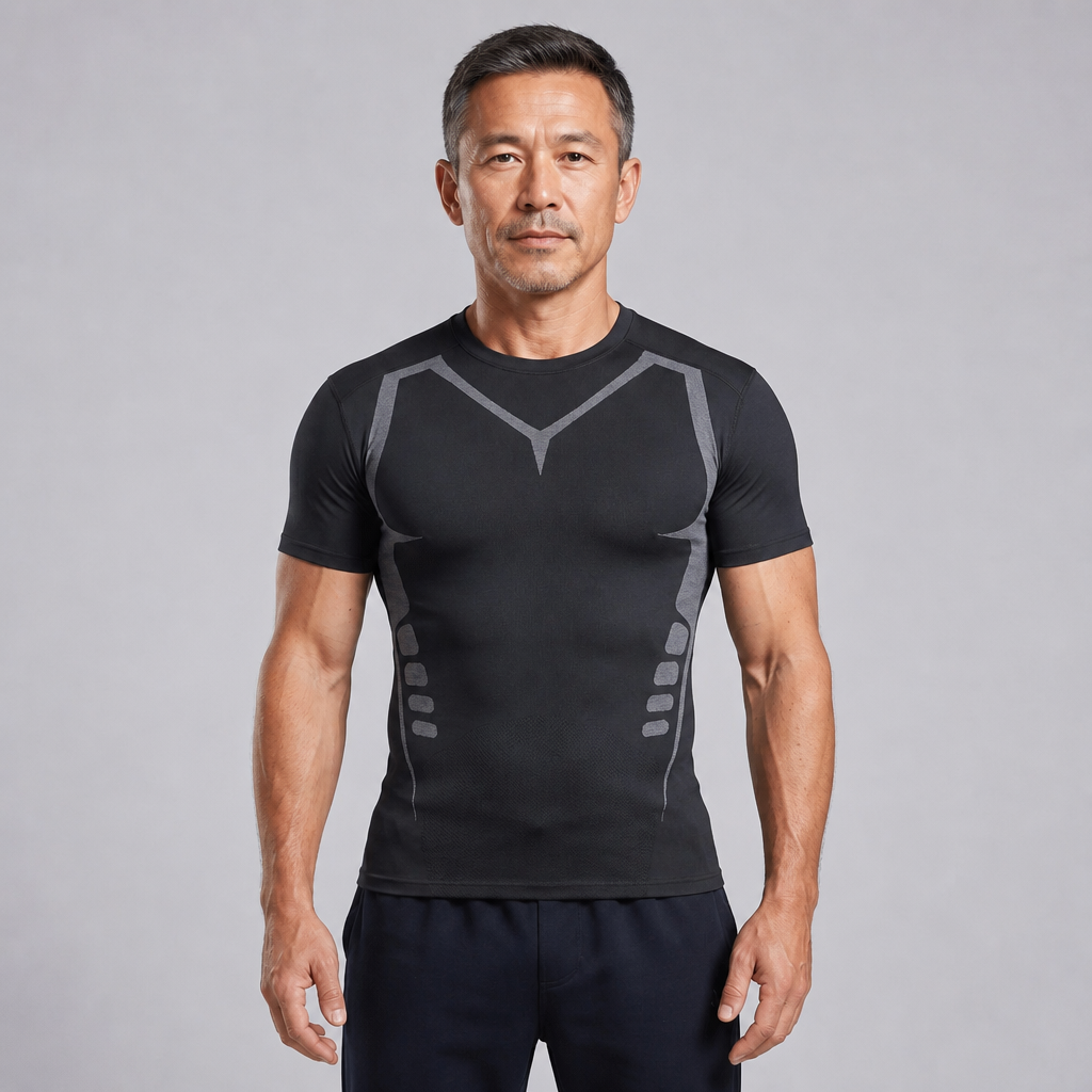 TORQ ボディーシェイプTシャツ 着用イメージ